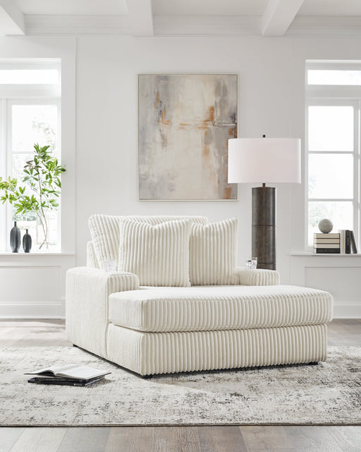 Lindyn Ivory Chaise - DMV FurnitureChaise