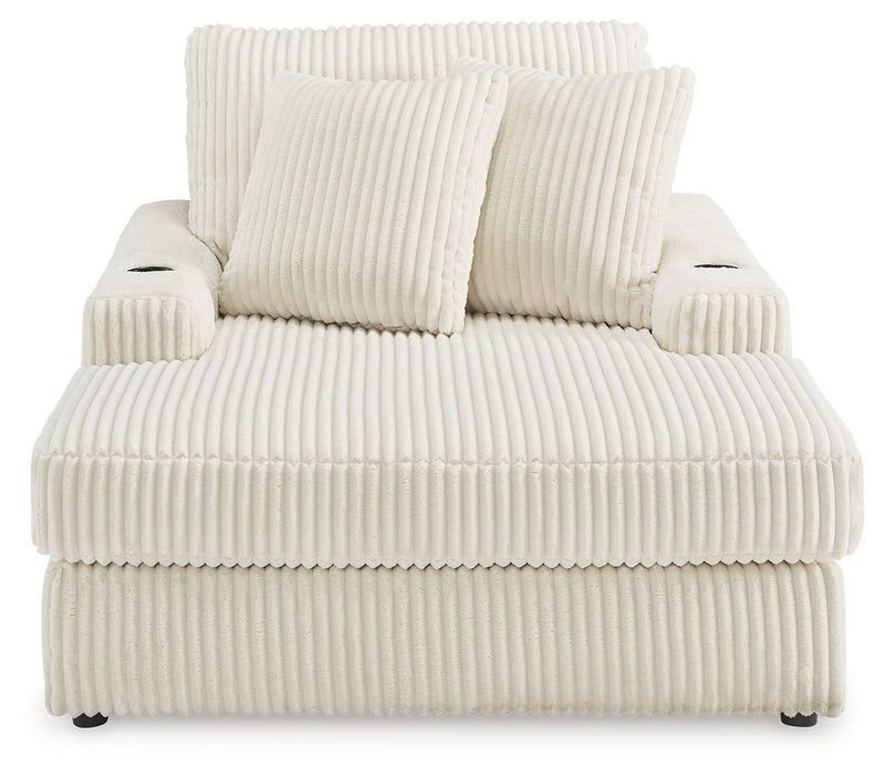 Lindyn Ivory Chaise - DMV FurnitureChaise