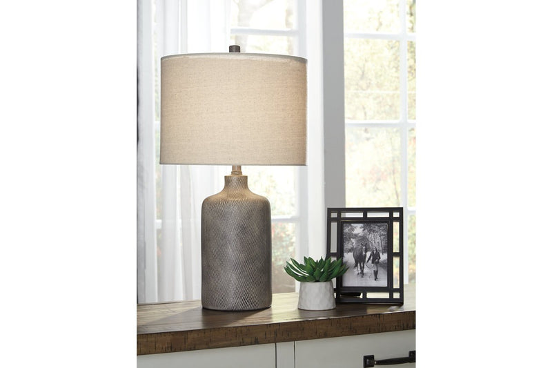 Linus Antique Black Table Lamp - DMV FurnitureTable Lamp