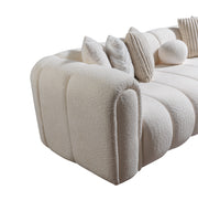 Lis Ivory Boucle RAF Sectional [ETA: 4/20] - DMV FurnitureSectional