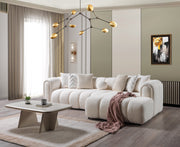 Lis Ivory Boucle RAF Sectional [ETA: 4/20] - DMV FurnitureSectional