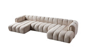 Lis Sand Boucle Double Chaise 147" Sectional - LISSAND-USEC