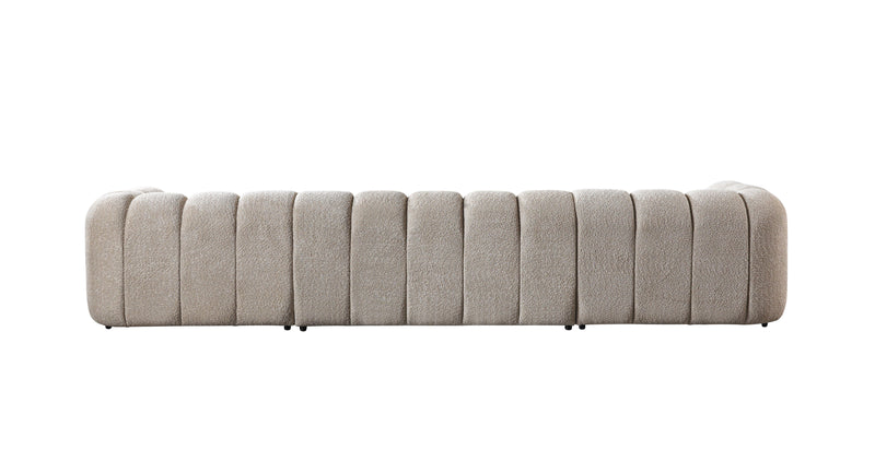 Lis Sand Boucle Double Chaise 147" Sectional - LISSAND-USEC