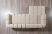 Lis Sand Boucle LAF 115" Sectional [ETA: 3/15] - DMV FurnitureSectional