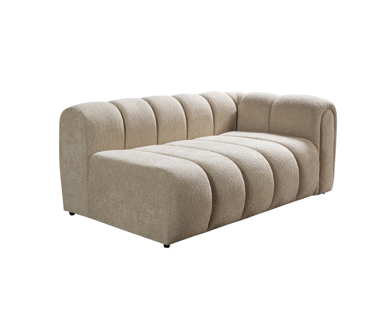 Lis Sand Boucle LAF 115" Sectional [ETA: 3/15] - DMV FurnitureSectional