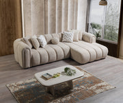 Lis Sand Boucle RAF Sectional [ETA: 4/20] - DMV FurnitureSectional
