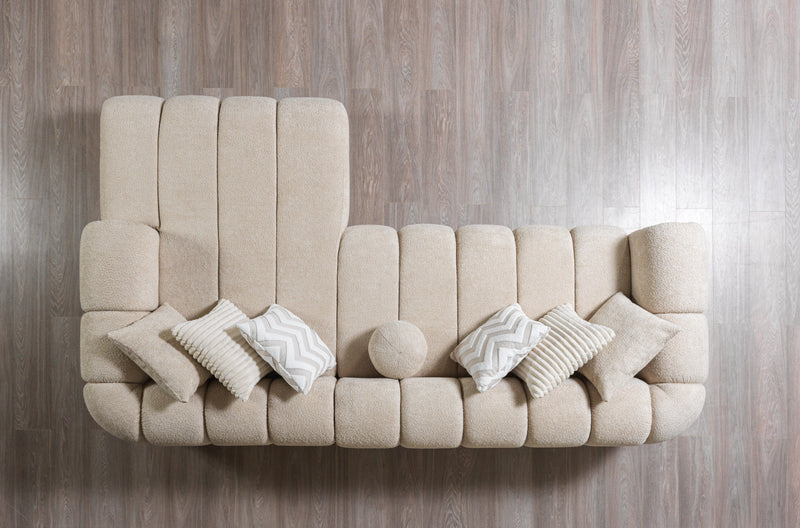 Lis Sand Boucle RAF Sectional [ETA: 4/20] - DMV FurnitureSectional