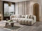 Lis Sand Boucle RAF Sectional [ETA: 4/20] - DMV FurnitureSectional
