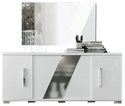 Lisa 4 Door Buffet w/Mirror SET - p10484