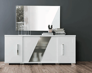 Lisa 4 Door Buffet w/Mirror SET - p10484
