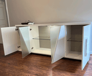 Lisa 4 Door Buffet w/Mirror SET - p10484