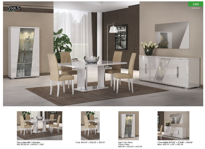 Lisa Dining Room, Italy SET - p8507