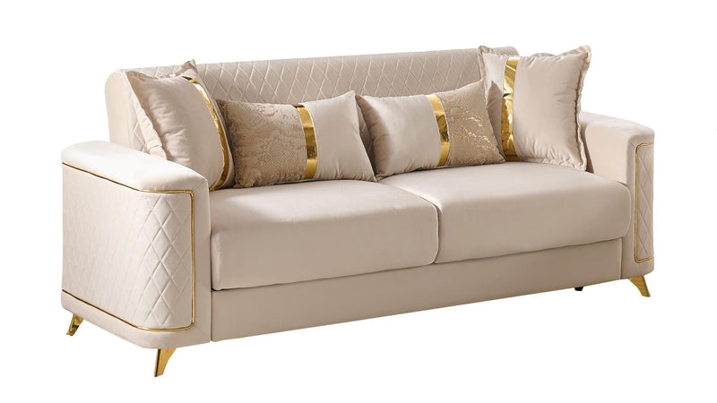 Lisa Sofa Beige - Lisa Sofa Beige