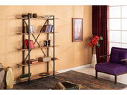 Lisandra Bookcase - 711-LIS-BC-WALNUT