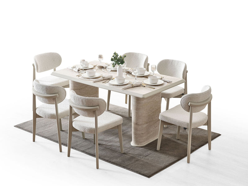 Liva  Dining Table - 200-ALT-LIV-DT-6