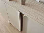 Liva Diningroom (Consol With Mirror & Dining Table & 6 Dining Chair) - 200-ALT-LIV-DT-6-SET
