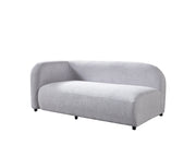 Liva Gray Boucle RAF 110" Sectional [ETA: 3/15] - DMV FurnitureSectional