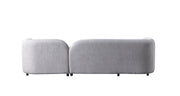 Liva Gray Boucle RAF 110" Sectional [ETA: 3/15] - DMV FurnitureSectional