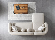 Liva Sand Boucle LAF 110" Sectional [ETA: 3/15] - DMV FurnitureSectional