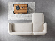Liva Sand Boucle LAF 110" Sectional [ETA: 3/15] - DMV FurnitureSectional