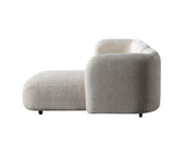 Liva Sand Boucle RAF 110" Sectional [ETA: 3/15] - DMV FurnitureSectional