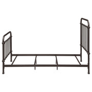 Livingston Metal Twin Open Frame Bed Dark Bronze - 300399T