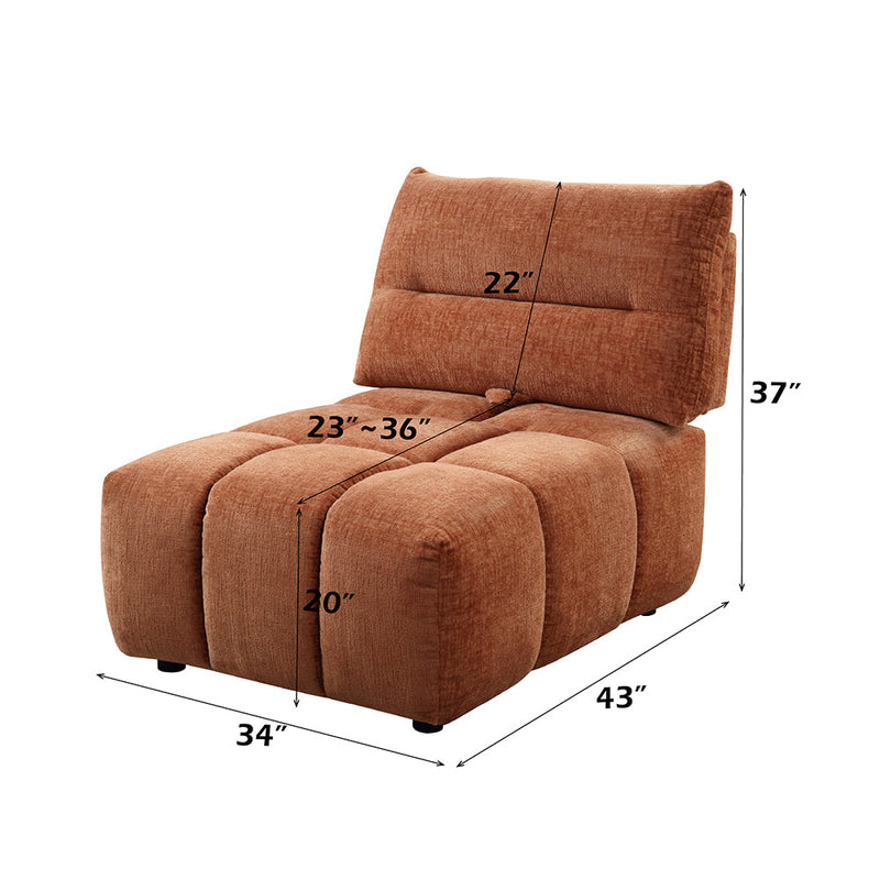Loanna Moludar - Armless Chair - LV04050