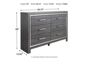 Lodanna Gray Dresser - DMV FurnitureDresser
