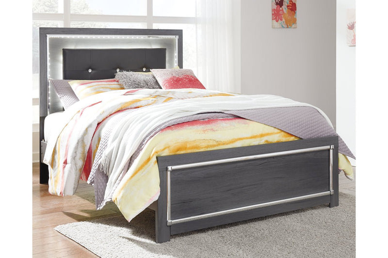 Lodanna Gray Full Panel Bed - DMV FurnitureFull Bed