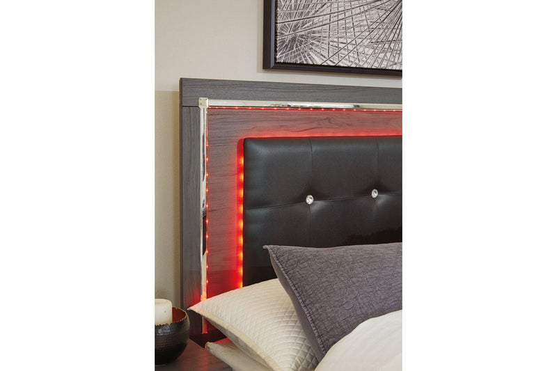 Lodanna Gray Full Panel Bed - DMV FurnitureFull Bed