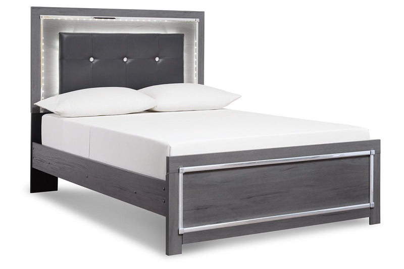 Lodanna Gray Full Panel Bed - DMV FurnitureFull Bed