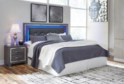 Lodanna Gray King/Cal King Panel Headboard, Dresser and Nightstand - B214B34