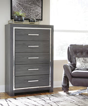 Lodanna Gray LED Footboard Storage Bedroom Set - DMV FurnitureBedroom Set