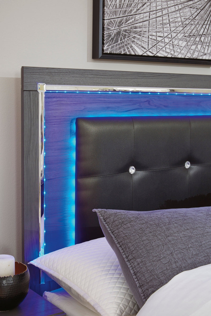 Lodanna Gray LED Footboard Storage Youth Bedroom Set - DMV FurnitureYouth Bedroom Set