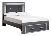 Lodanna Gray LED Footboard Storage Youth Bedroom Set - DMV FurnitureYouth Bedroom Set