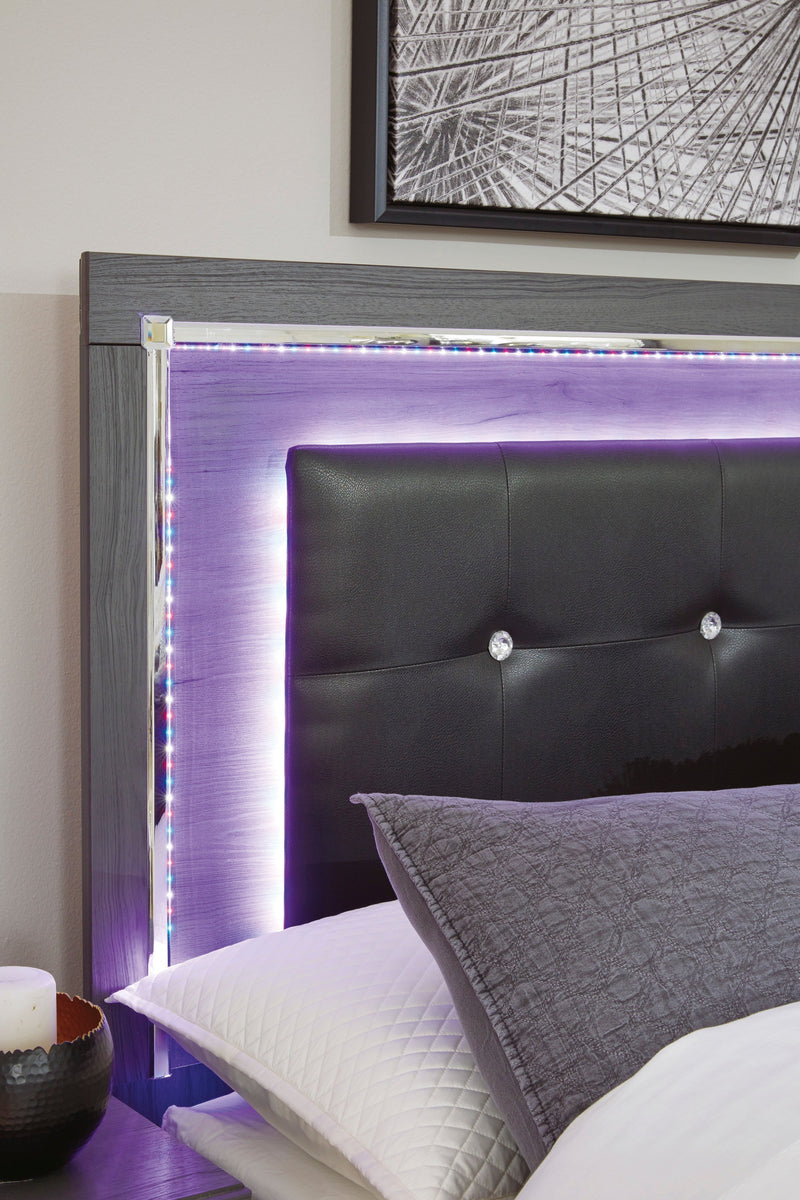Lodanna Gray LED Footboard Storage Youth Bedroom Set - DMV FurnitureYouth Bedroom Set