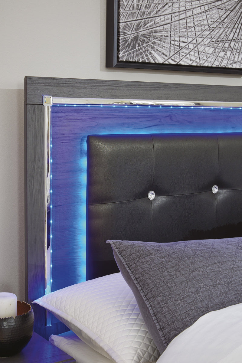 Lodanna Gray LED Panel Bedroom Set - DMV FurnitureBedroom Set