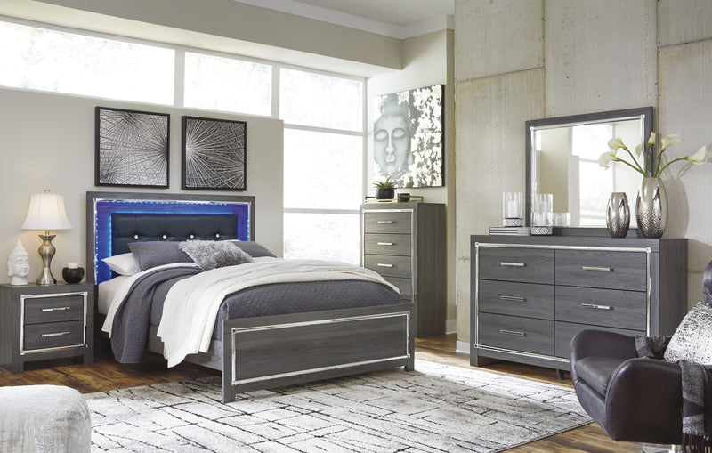 Lodanna Gray LED Panel Bedroom Set - DMV FurnitureBedroom Set