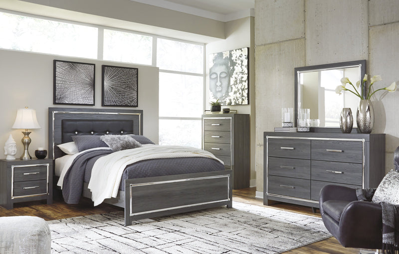 Lodanna Gray LED Panel Bedroom Set - DMV FurnitureBedroom Set