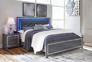 Lodanna Gray LED Platform Bedroom Set - DMV FurnitureBedroom Set