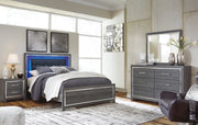 Lodanna Gray LED Platform Bedroom Set - DMV FurnitureBedroom Set