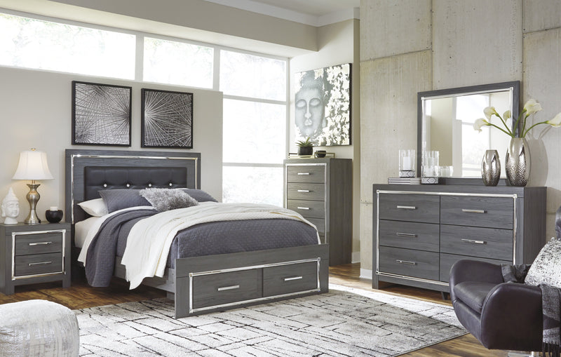 Lodanna Gray LED Storage Bedroom Set - DMV FurnitureBedroom Set