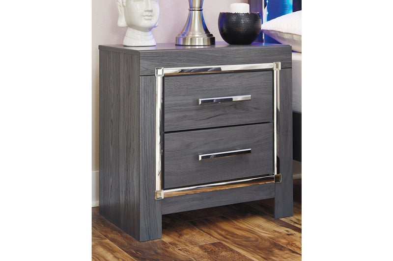 Lodanna Gray Nightstand - DMV FurnitureNightstand