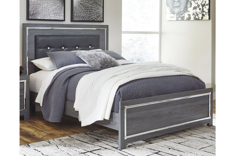 Lodanna Gray Queen Panel Bed - DMV FurnitureQueen Bed