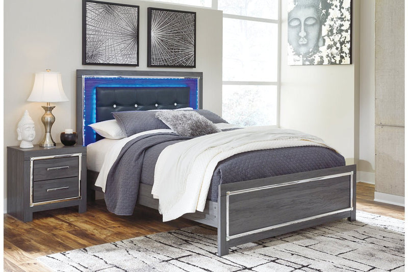 Lodanna Gray Queen Panel Bed - DMV FurnitureQueen Bed
