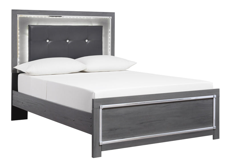 Lodanna Gray Youth LED Panel Bedroom Set - DMV FurnitureYouth Bedroom Set