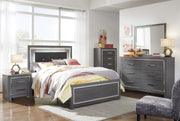 Lodanna Gray Youth LED Panel Bedroom Set - DMV FurnitureYouth Bedroom Set