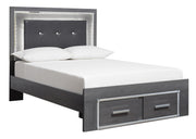 Lodanna Gray Youth LED Storage Bedroom Set - DMV FurnitureYouth Bedroom Set