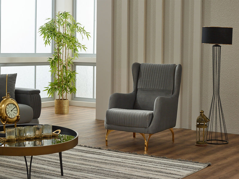 Loft Chair in Beige - 200-SIM-LOF-ANK529-B