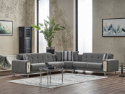 Loft Sectional Sofa in Grey - 200-SER-LOF-PINAR18-S